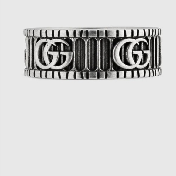 Gucci Ring with double G in silver - Picture 6 of 7